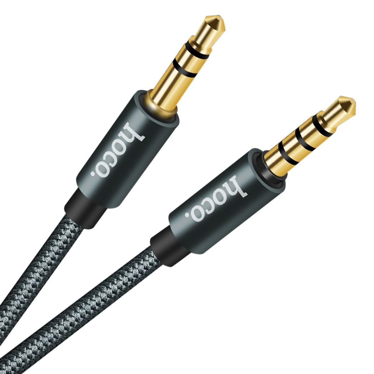 Cáp âm thanh 2 đầu hoco upa 03 jack 3.5mm - dây dù chống đứt