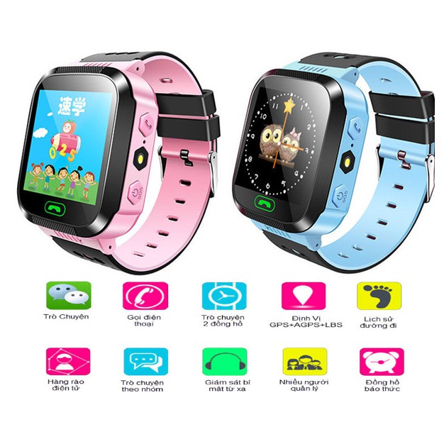 Đồng Hồ Định Vị Trẻ Em-Đồng Hồ Thông Minh Q528 Chống Nước Lắp Sim Nghe Gọi 2 Chiều-Bảo Hành 1 Đổi 1 Toàn Quốc.