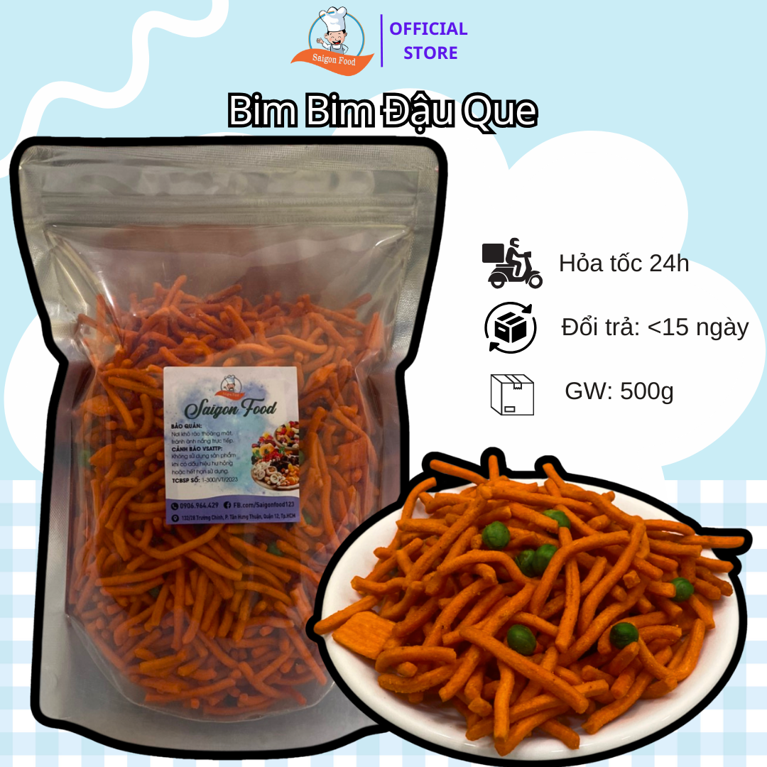 500GR BIM BIM QUE ĐẬU HÀ LAN TUỔI THƠ - SAIGONFOOD