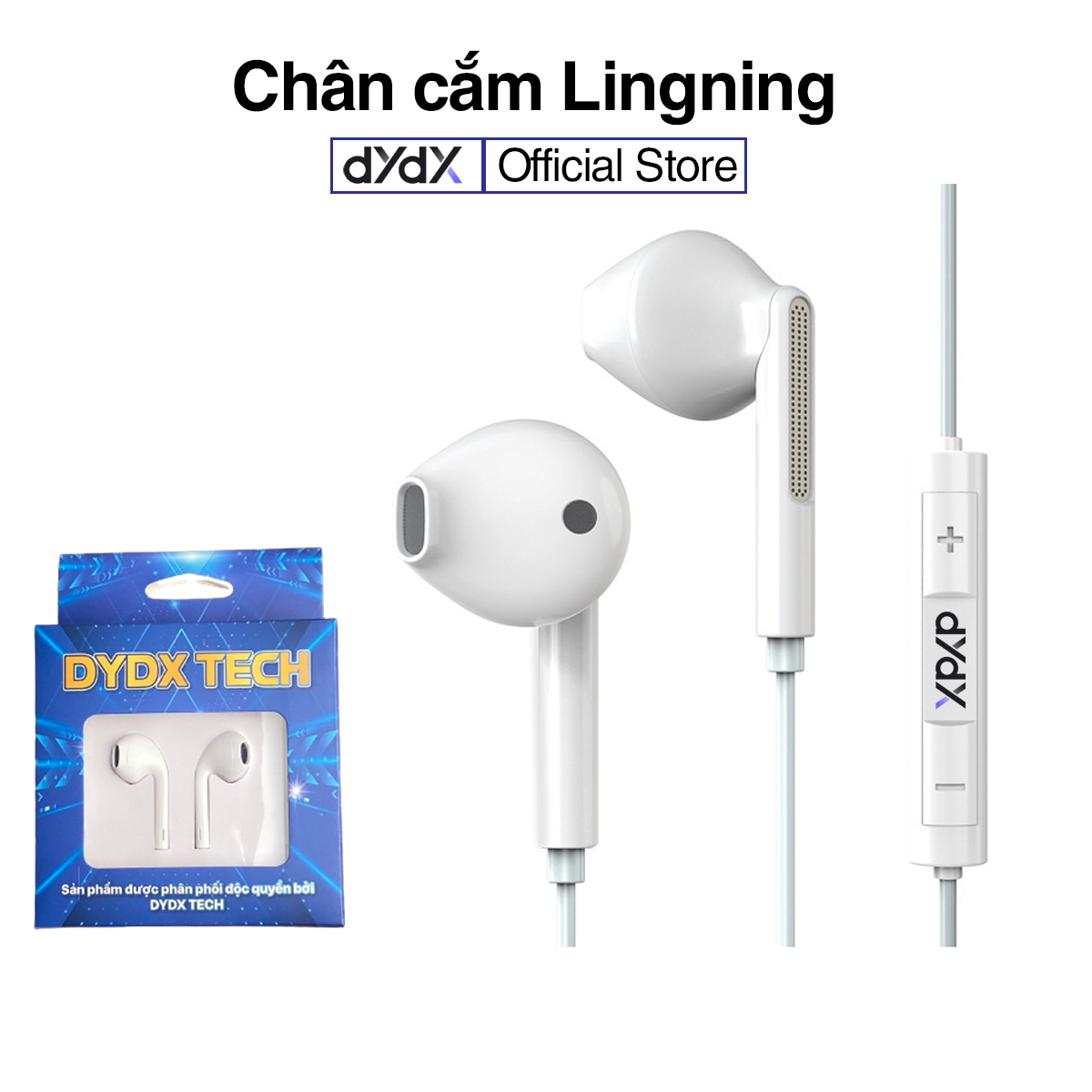 Tai nghe có dây cho 7plus - 13promax nhét tai có mic giá rẻ hàng Zin DYDX