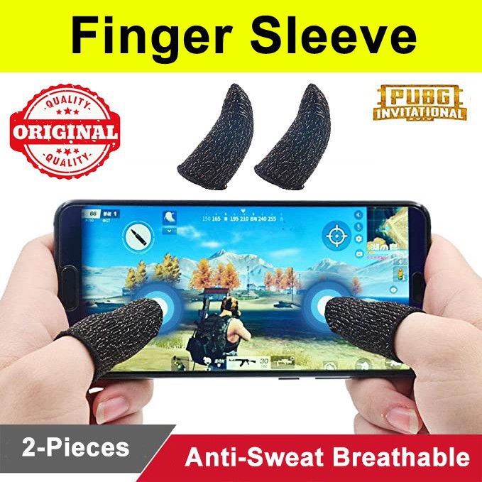 Bộ bao 2 ngón tay chơi game, Bao ngón tay chơi game Pubg Mobile - Nút bắn Pubg