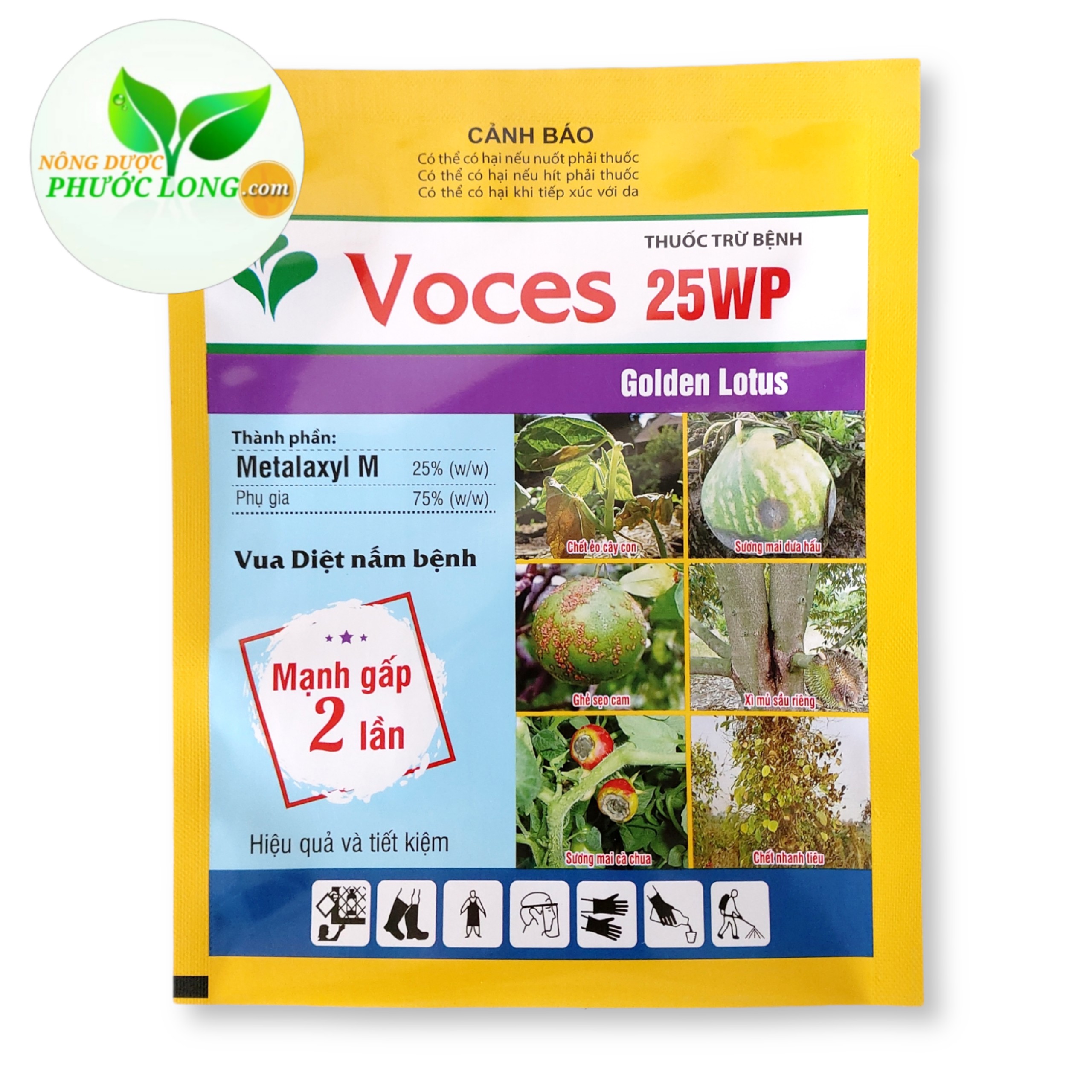 Thuốc Trừ Thối Nhũn Cho Cây Rau Màu Voces 25wp