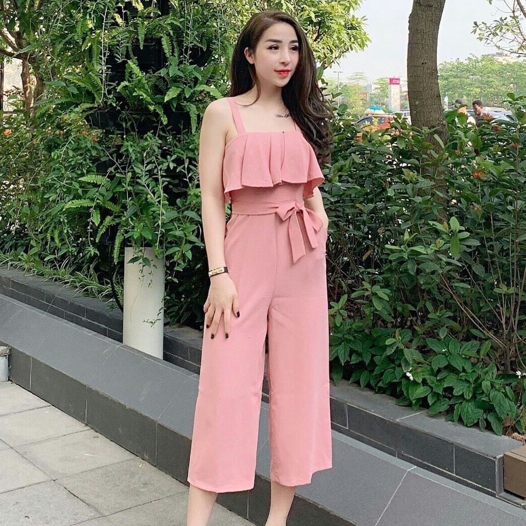 [Mẫu Mới]Jum Lụa 2 Dây Thắt Nơ hông Cách Quyến Rũ Thu Hút Thời Trang HARI