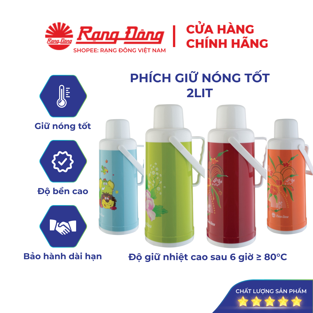 Phích nước nóng rạng đông 2035n3 899 -2l