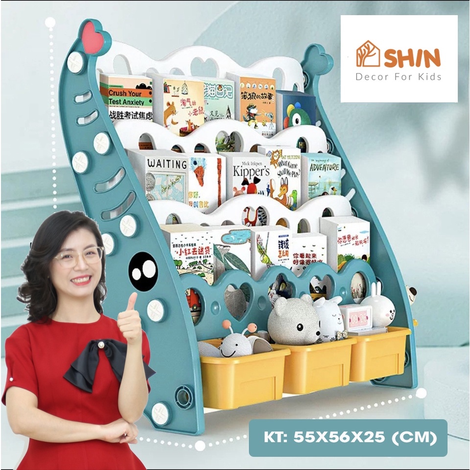 ✨Kệ sách trẻ em 🏆Kệ sách nhựa giá rẻ