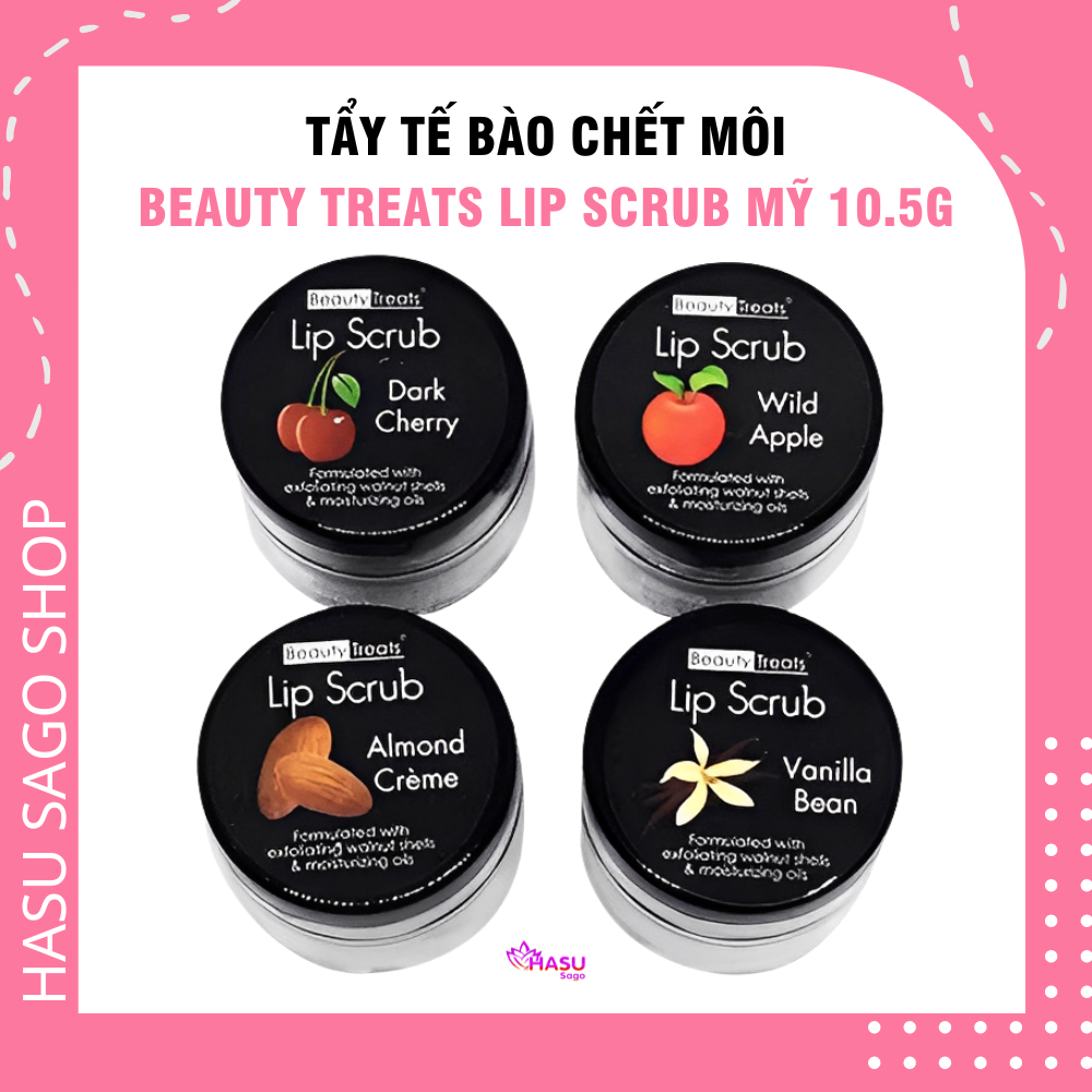 Tẩy Tế Bào Chết Môi Beauty Treats Lip Scrub 10.5g Mỹ