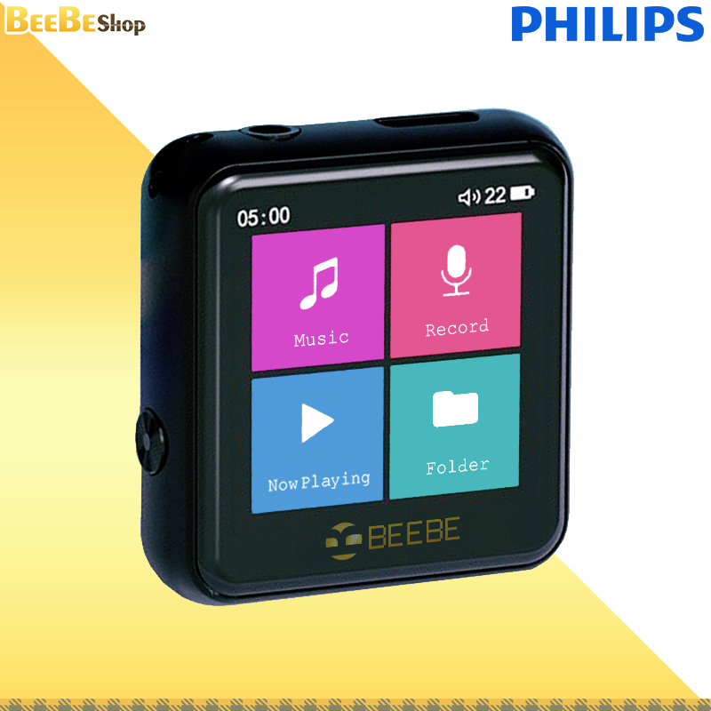 Philips sa2301 - máy nghe nhạc, ghi âm, màn hình cảm ứng, kiểu dáng thể thao