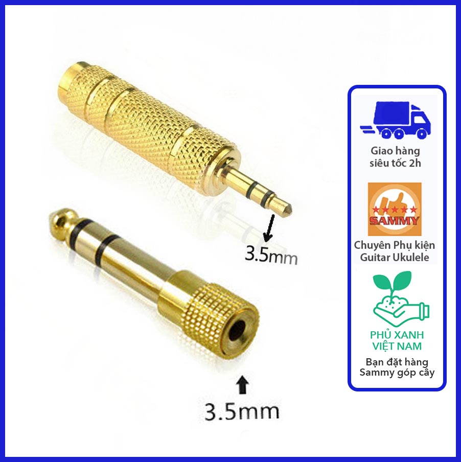 Jack chuyển đổi 6.5 li thành 3.5 li và ngược lại