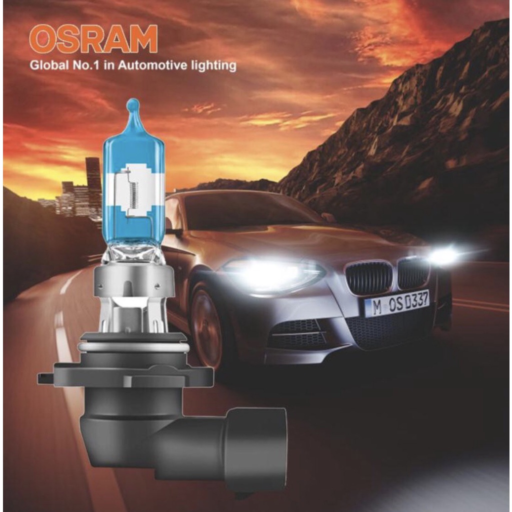 Bóng đèn Halogen Osram HB3 9005 12V 60W tăng sáng Night Breaker Laser sử dụng cho đèn gầm cos ô tô xe hơi