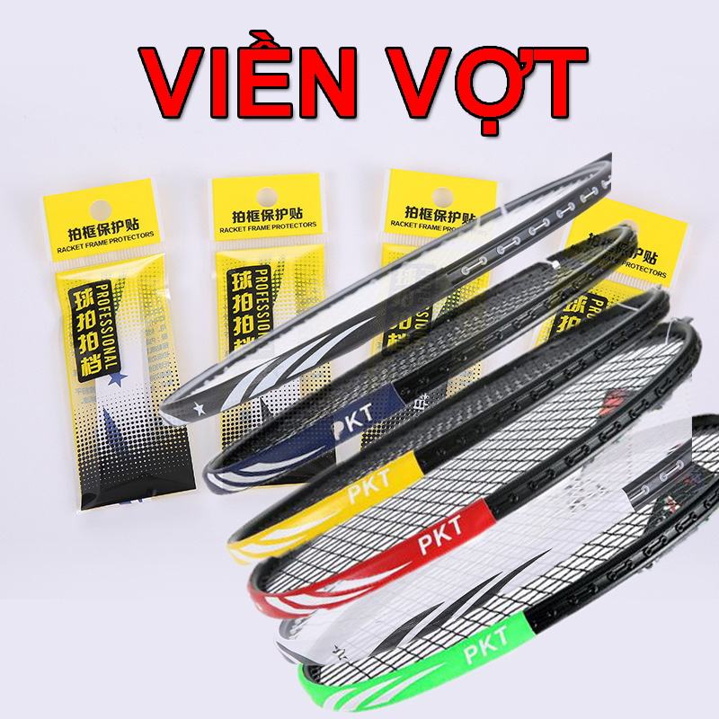 Miếng Dán Bảo Vệ Đầu Vợt Cầu Lông, Viền vợt cầu lông, Tăng Độ Nặng Đầu Vợt, Tăng độ chắc chắn