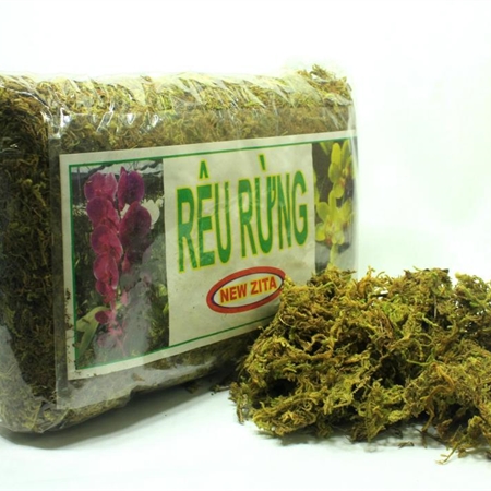 1 BỊCH RÊU rừng ĐÃ KHỬ NẤM-giá thể cho lan và ủ gốc cây SIÊU TỐT - 1BRRTL