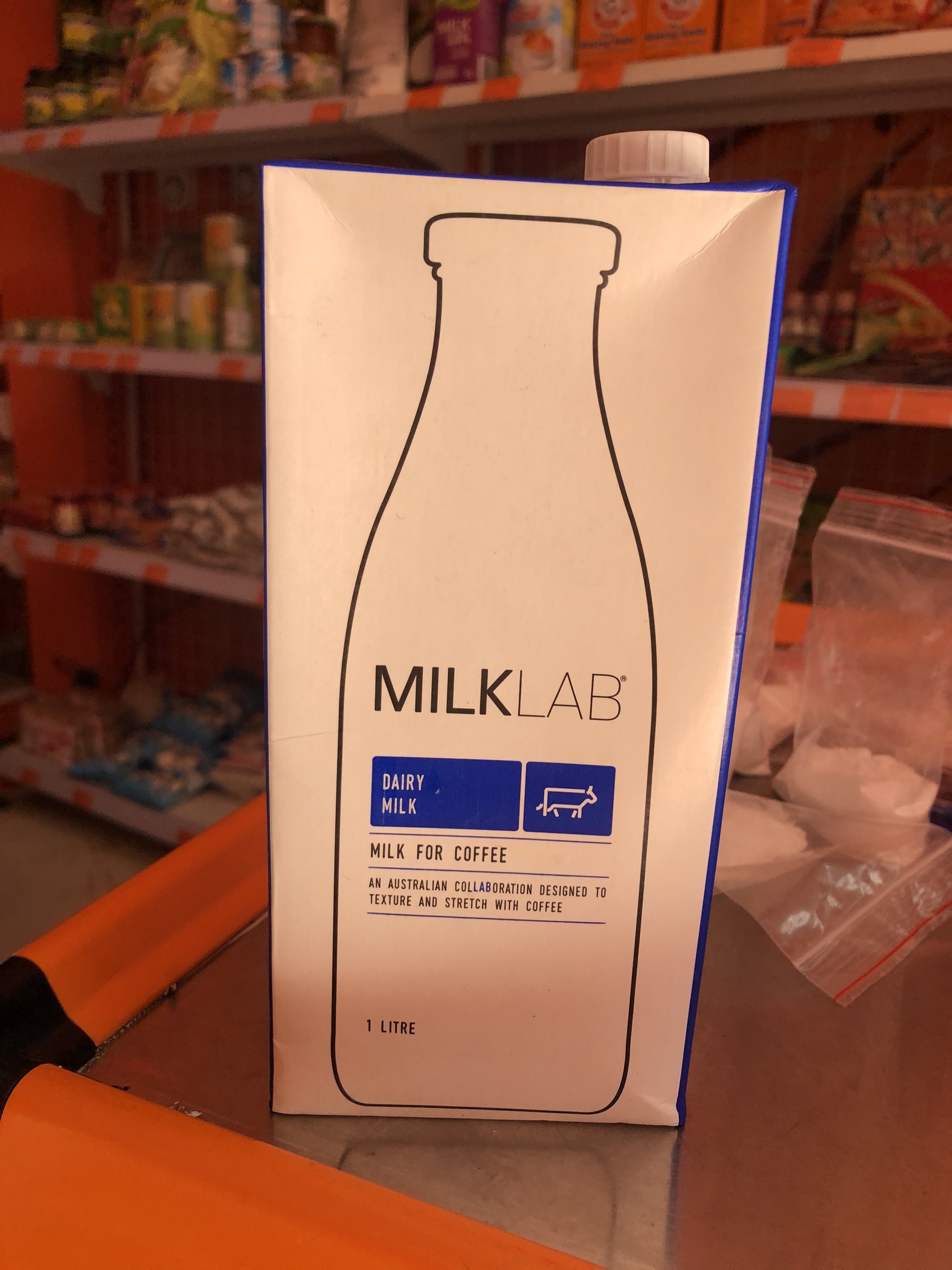 Sữa tươi nguyên kem Milklab nhập khẩu Úc hộp 1l