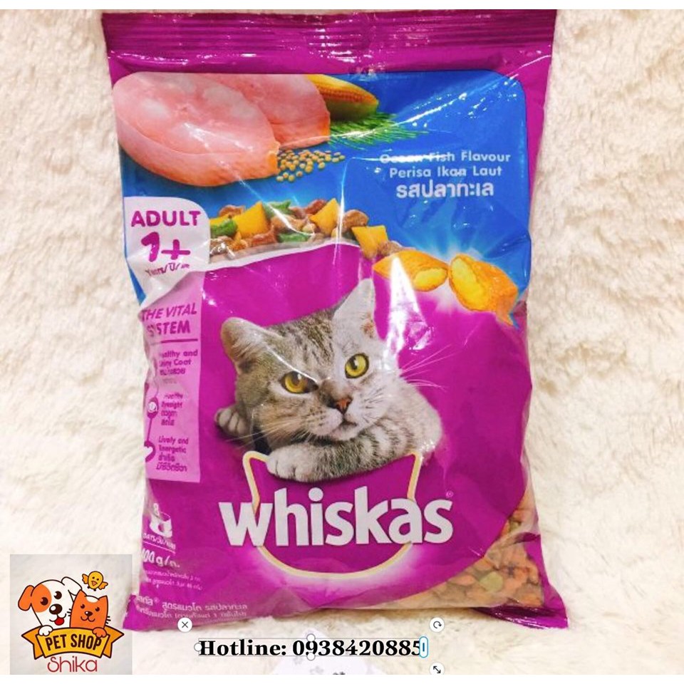Thức Ăn Cho Mèo Whiskas 400G Thức Ăn Cho Mèo Whiskas 400G
