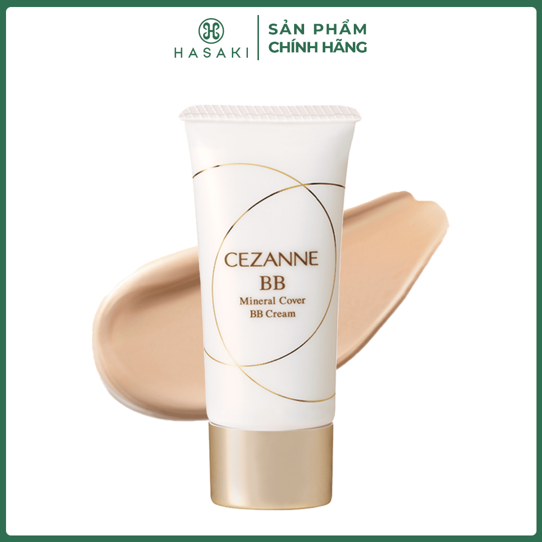 Kem Nền Khoáng Cezanne BB Cream SPF29 PA+++ 00 Light 30g Hasaki Sản Phẩm Chính Hãng