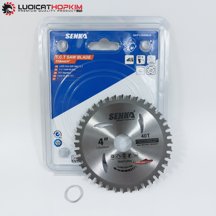 Lưỡi cưa đa năng 110mm 40 răng hợp kim SENKA