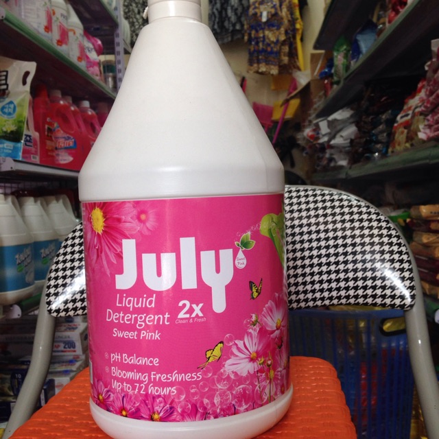 Nước giặt xả july thái lan 2x sweet pink 3500ml hồng