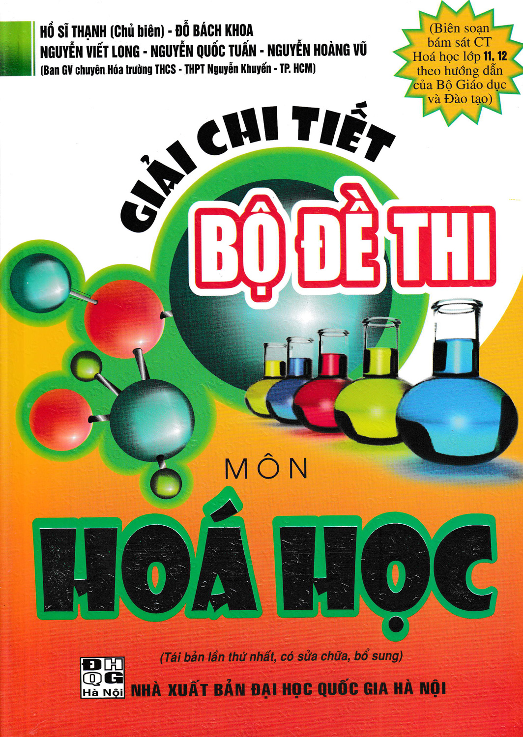 Giải chi tiết bộ đề thi môn hóa học