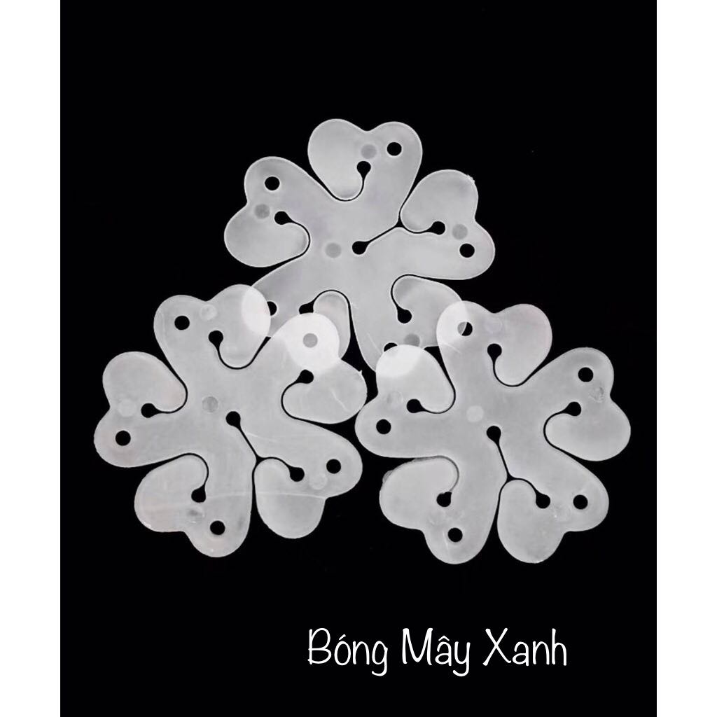 Miếng nhựa tạo hình hoa bong bóng - làm bóng hình hoa