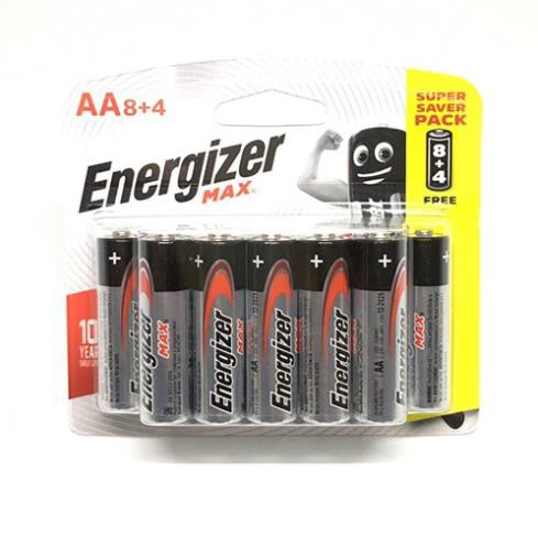 Pin ALkaline Energizer chính hãng các loại tiểu AA / đũa AAA