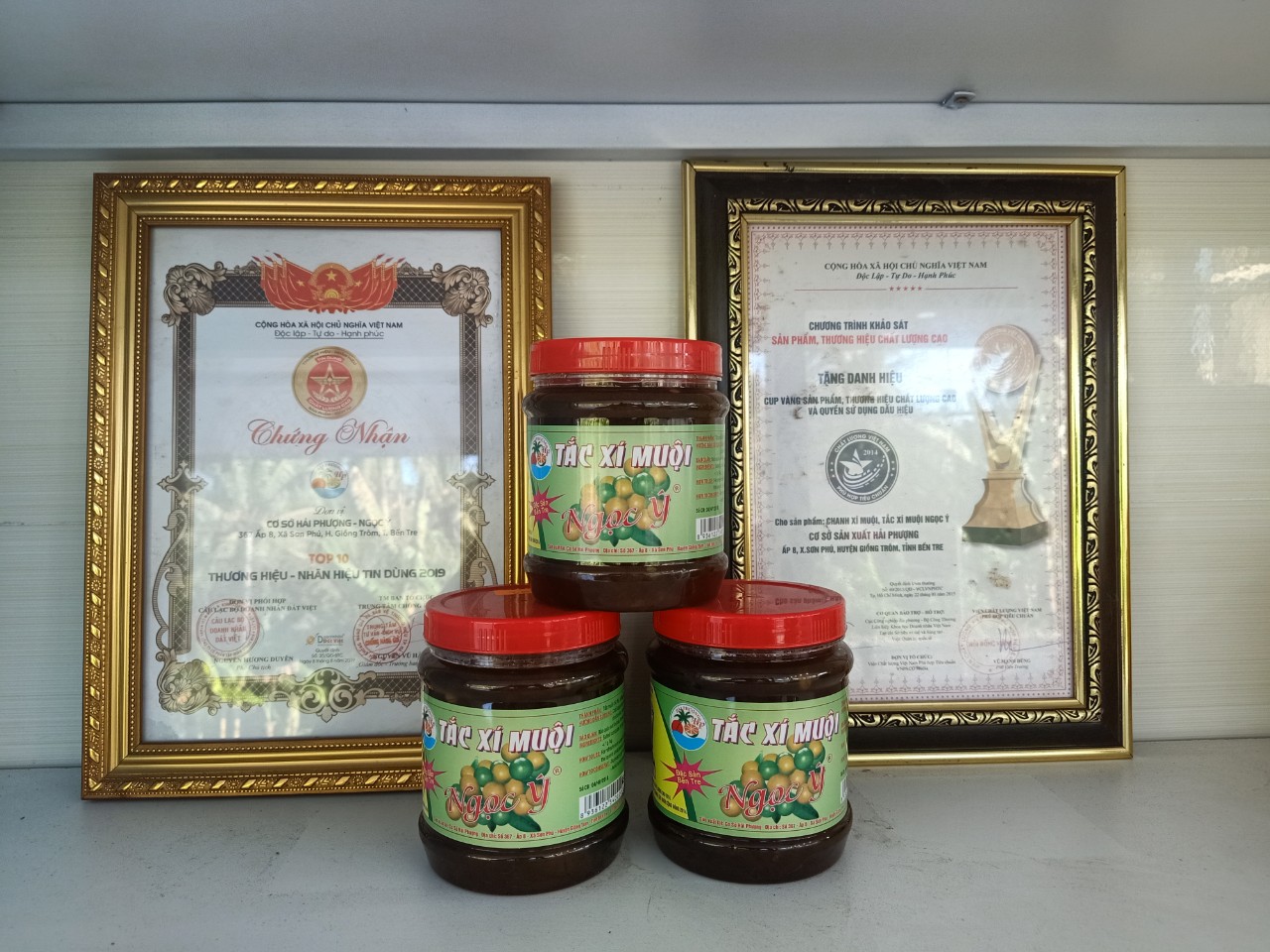 Tắc xí muội 1 hủ 850g