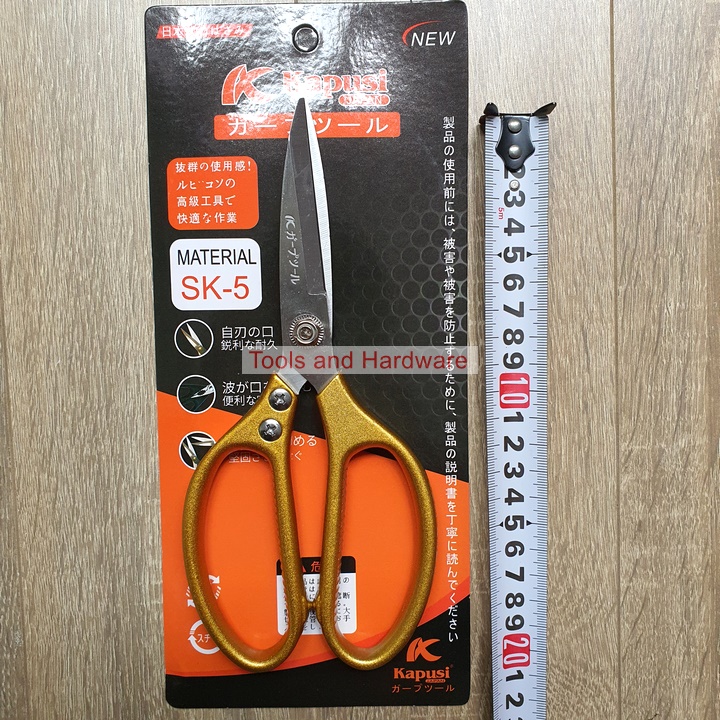 [Ảnh thật] [Chính hãng] Kéo nhà bếp đa năng hãng Kapusi Nhật Bản cỡ lớn chuyên cắt thức ăn, Bảo hành 12 tháng, Chuyên cắt xương gà, Kéo cắt gà, Kéo đa năng, Kéo gà, Kéo Nhật Bản