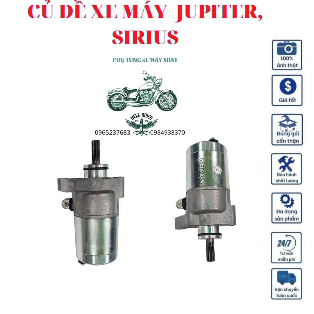 Củ đề xe máy Jupiter, Sirius.