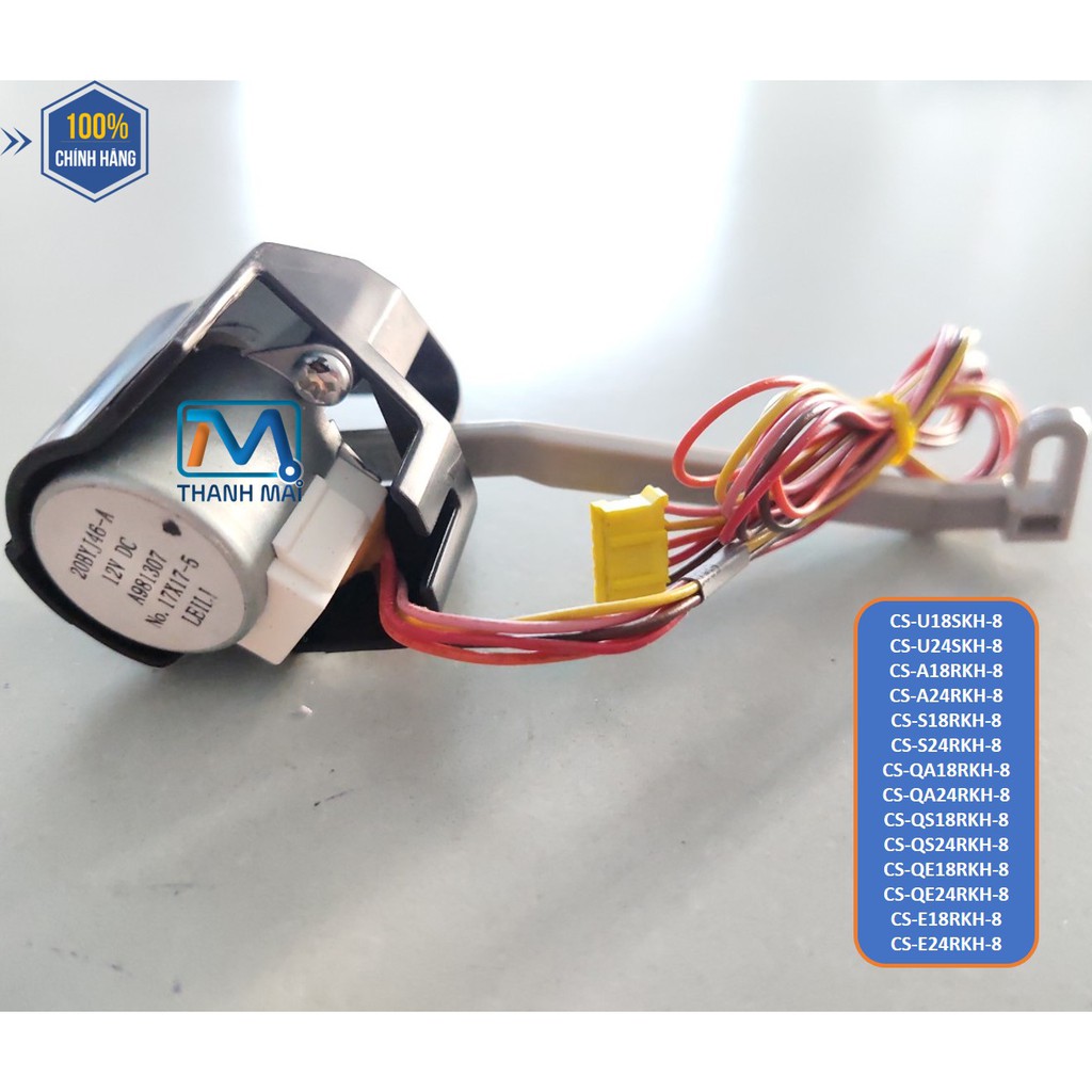 Motor đảo gió máy lạnh panasonic cs-u18skh-8// u24skh-8 // a18rkh-8 // a24rkh-8 // s18rkh-8 // s24rkh-8