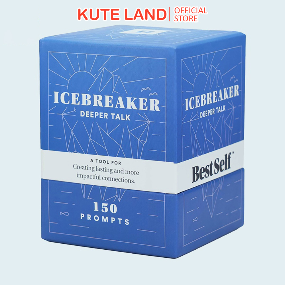 Icebreaker Deck Deeper Talk Board Game Bộ Thẻ Bài Nói Chuyện Sâu