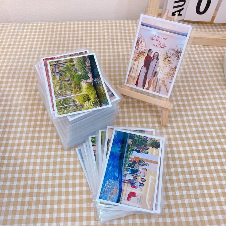 Rửa, in ảnh 6x9 có ép plastic giá rẻ ảnh thật