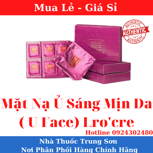 Mặt nạ ủ face sáng mịn da lrocre- ts02