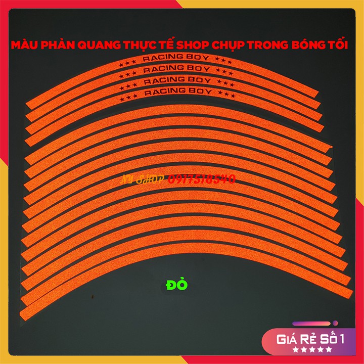 Tem dán vành phản quang rcb