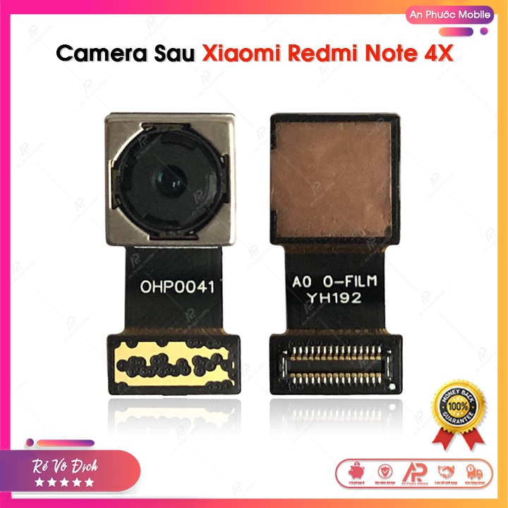 Camera sau xiaomi redmi note 4x - linh kiện cam điện thoại xiaomi zin bóc máy