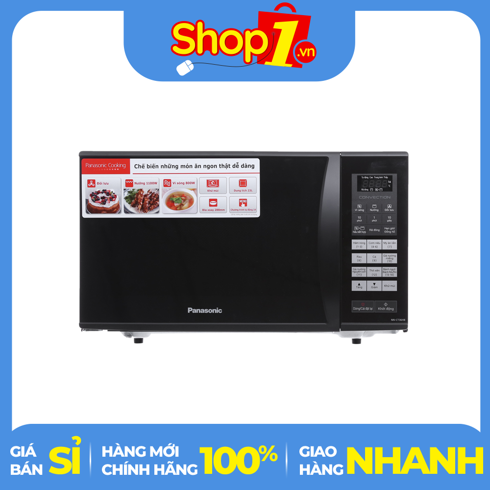 Lò vi sóng panasonic nn-ct36hbyue 23 lít