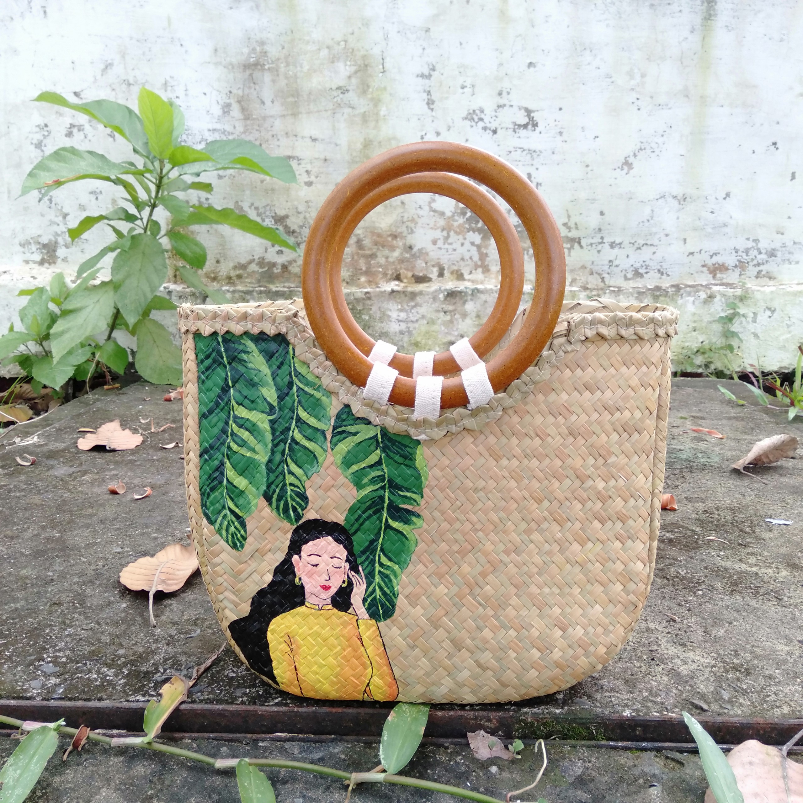 Túi cỏ bàng duyên dáng