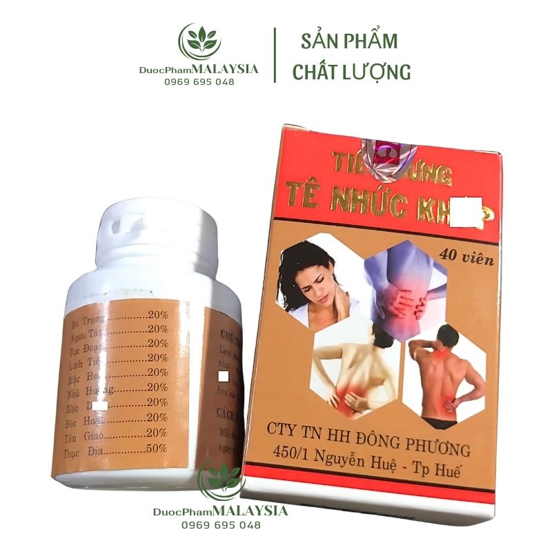 Tiêu s.ưng t.ê nhức khớp – hỗ trợ các vấn đề về x.ương khớp