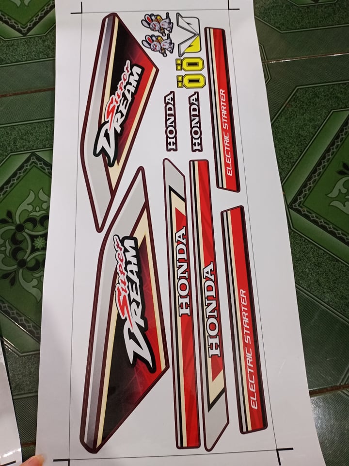 tem rời dream đỏ bacj