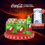 Lốc 24 Chai Trà Mật Ong Hương Lài Vải Fuzetea+ 450ml/Chai Sale 8.8 Coca-Cola Chính Hãng_LD