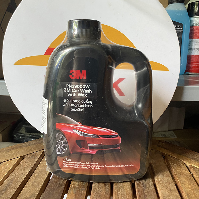Dung dịch rửa xe bọt tuyết cho xe ô tô, xe máy CHÍNH HÃNG 3M CAR WASH SHAMPOO 1L 305860, xà bông rửa xe và tạo bóng sơn xe 3M