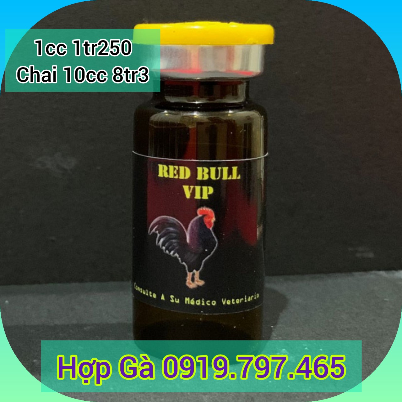Red Bull VIP (thuốc chích gà đá) - tăng bo tải cựa lướt ói