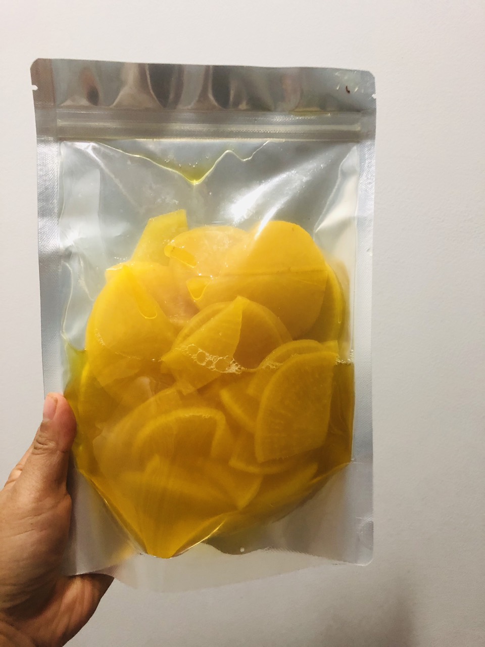 100g củ cải vàng Hàn Quốc cắt lát/ cắt sợi ăn kèm_Monhi_Food