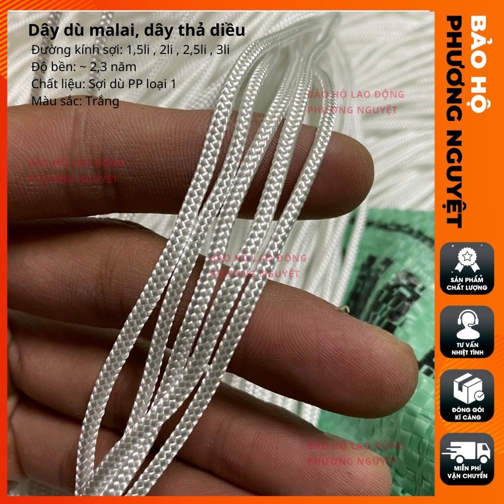  1 kg dây thả diều dây dù malai chất lượng cao nhiều kích thước 