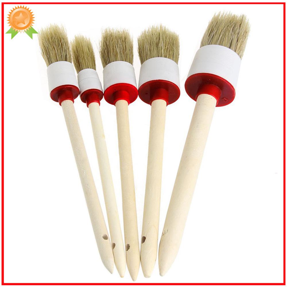 Set 5 cây cọ vệ sinh mâm khoang máy ô tô đa năng