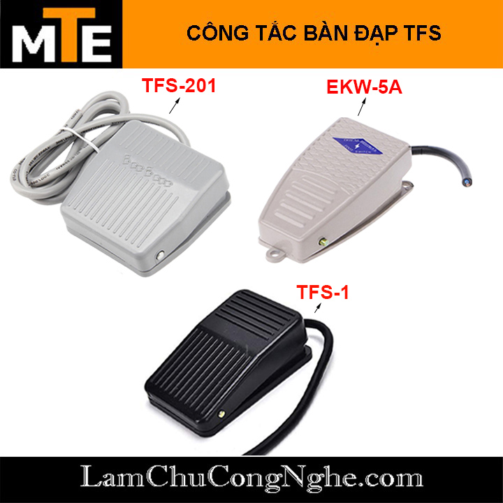 Công Tắc Bàn Đạp Chân 250VAC-10A