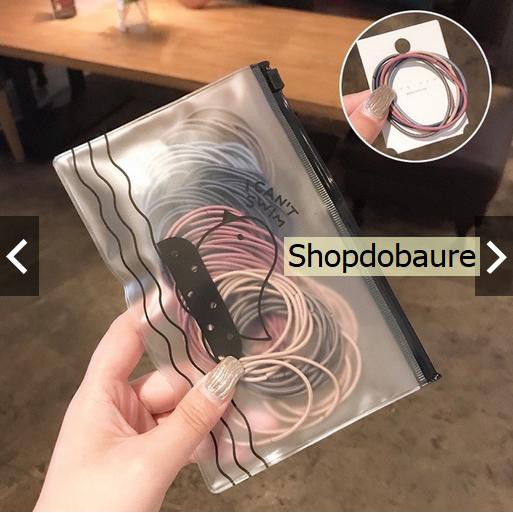 100 dây chun buộc tóc siêu tiện lợi 𝐊𝟓𝟖