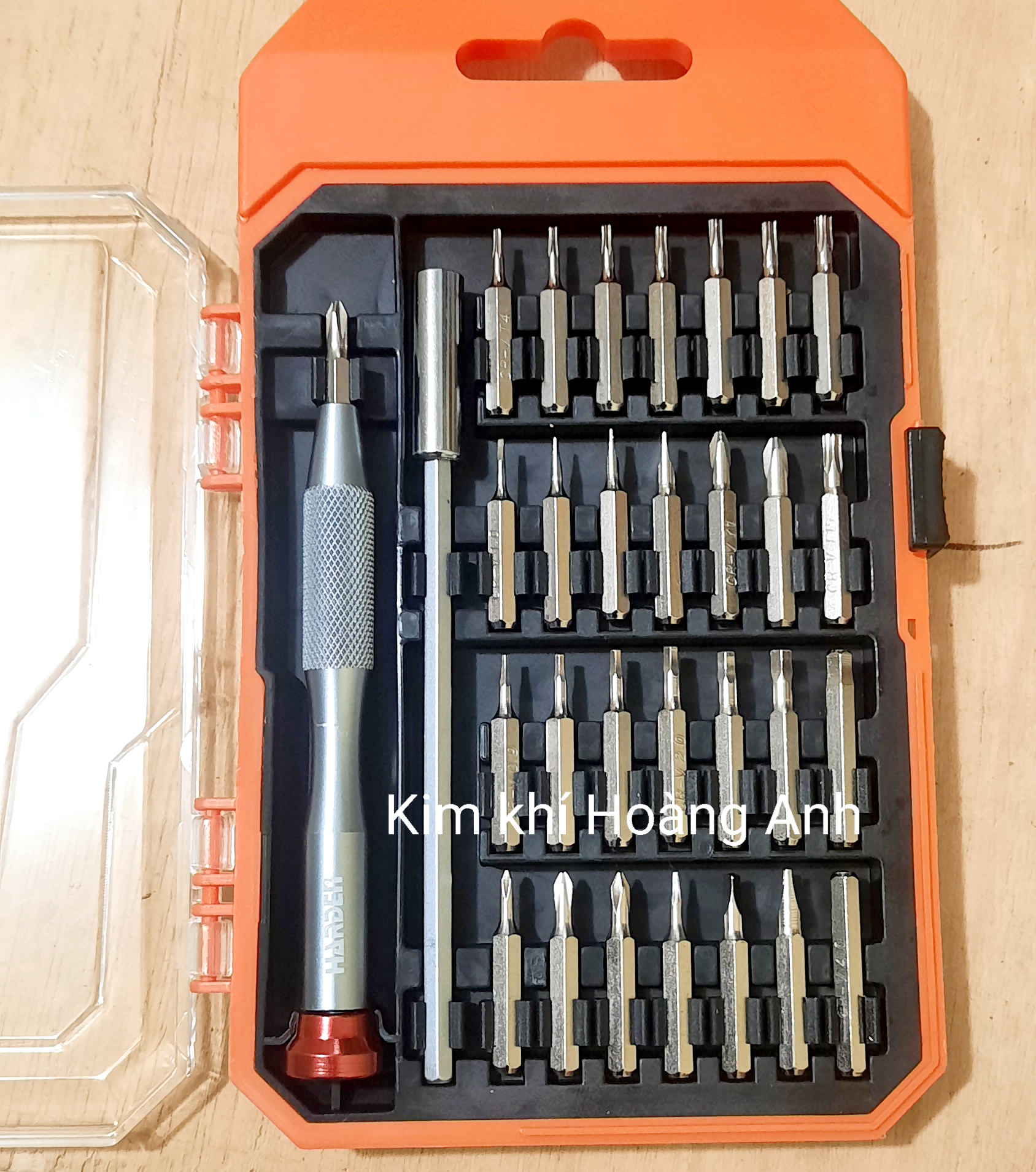 Bộ tô vít, tuốc nơ vít 31 chi tiết Harden đa năng