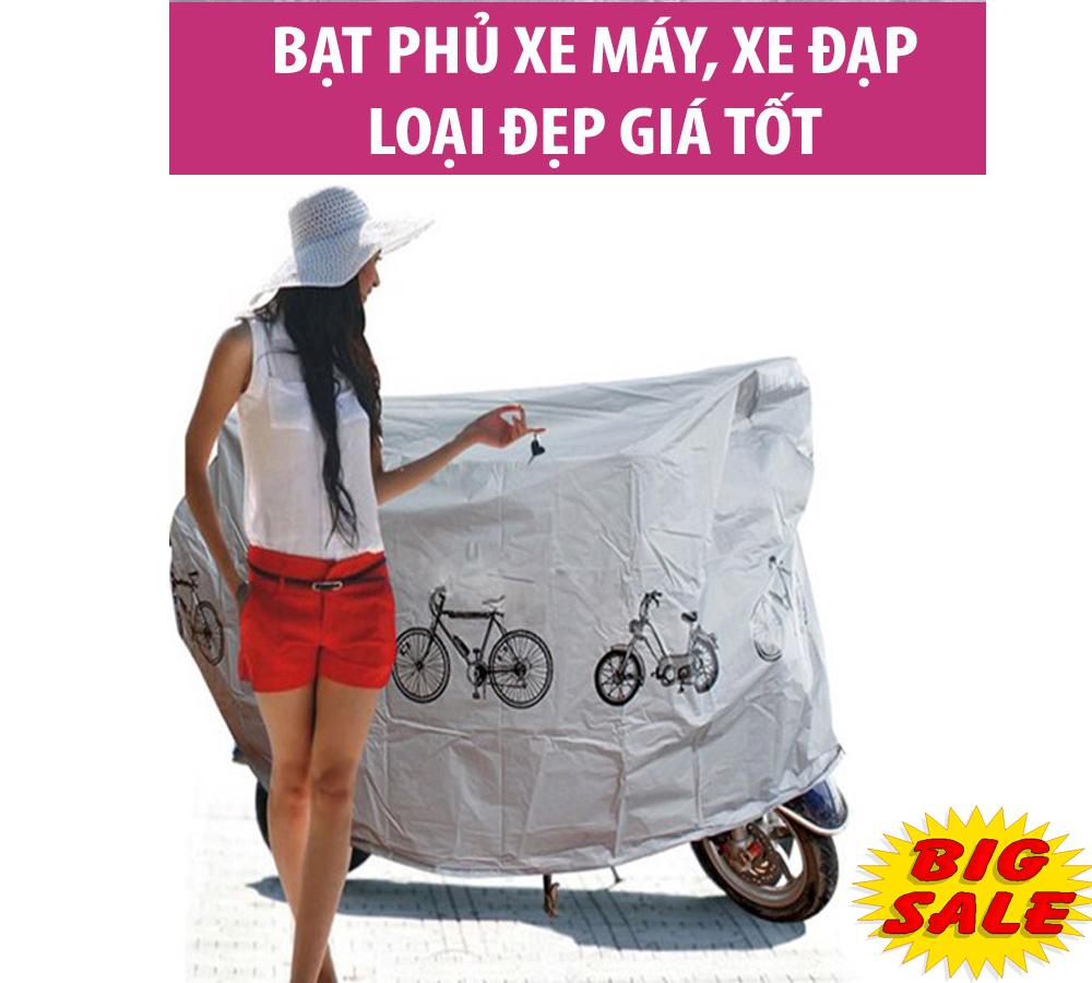 bạt phủ xe máy, tấm trùm bảo vệ xe máy, xe đạp, giảm gía cực sâu và sốc, mua ngay 2 bạt phủ xe máy, tấm trùm bảo vệ xe máy, xe đạp, giảm gía cực sâu và sốc, mua ngay 2