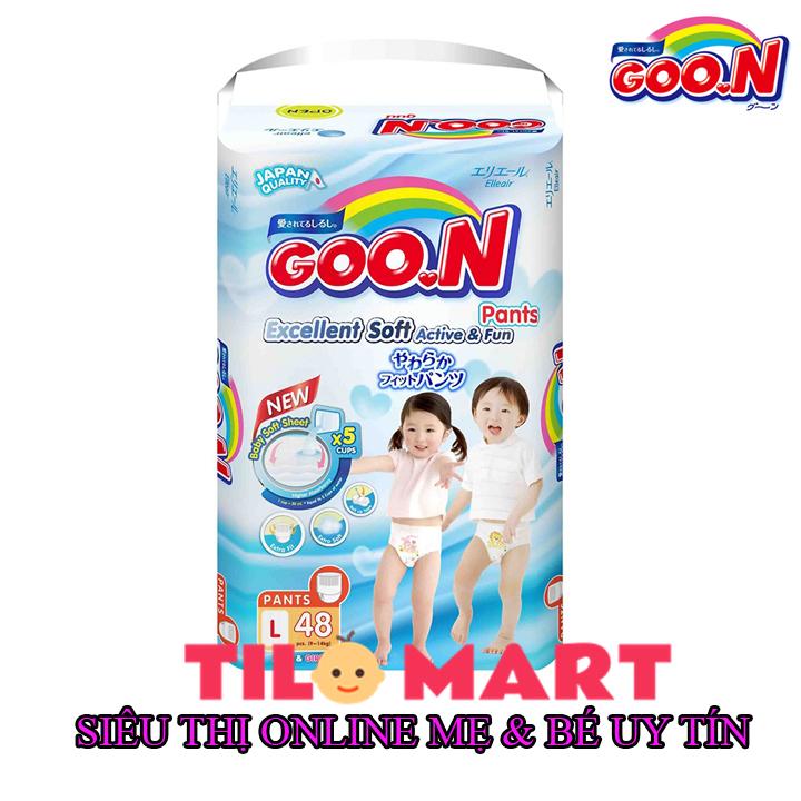 [HCM]Bỉm Goo.n Slim quần M60/L48/XL42/XXL34/XXXL26 không quà