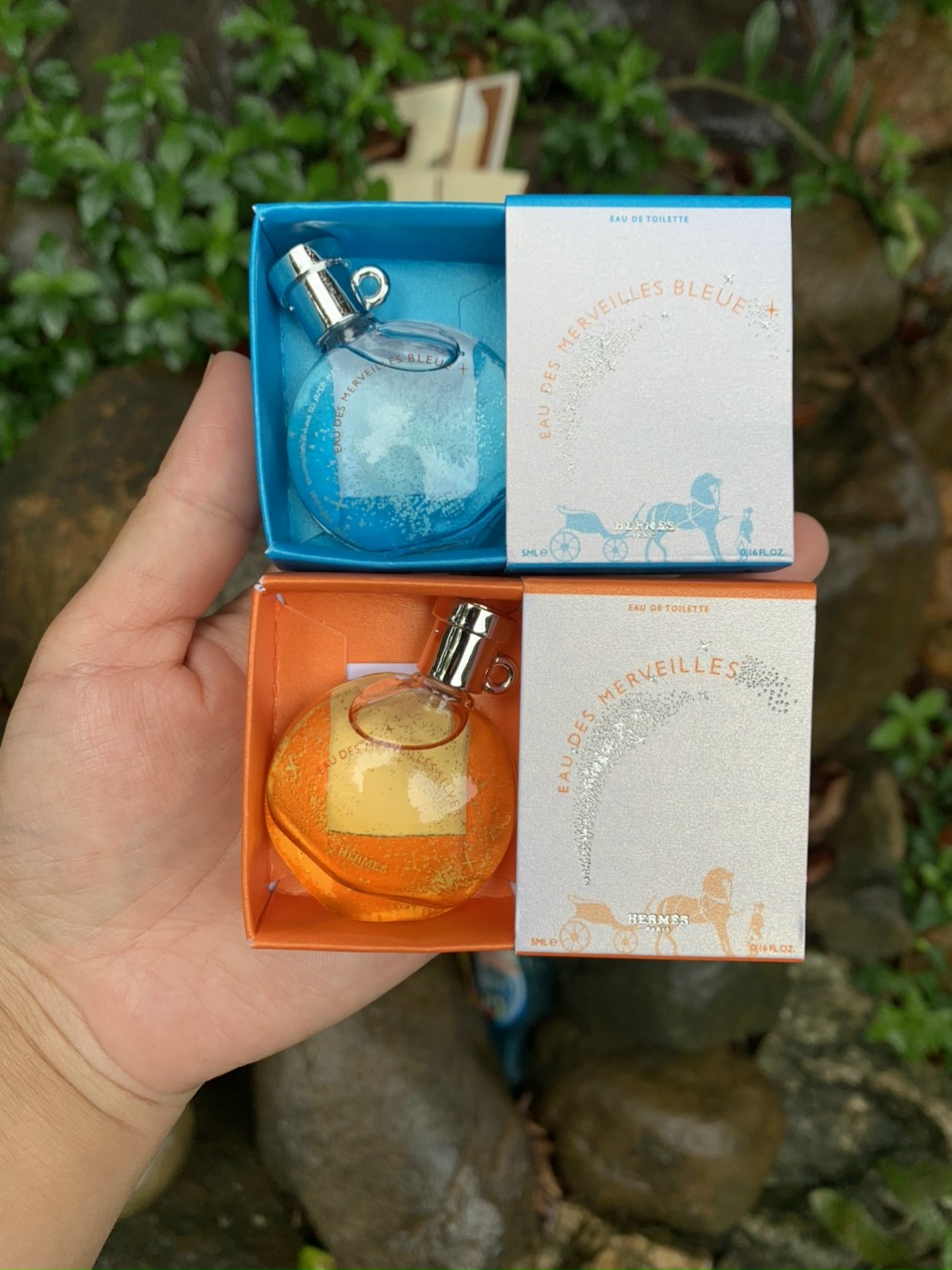Nước hoa hermes 7.5ml hương cam và xanh eau