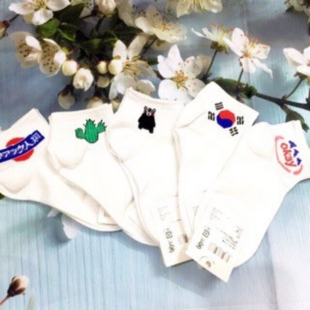 Combo 5 đôi tất nhiều hình