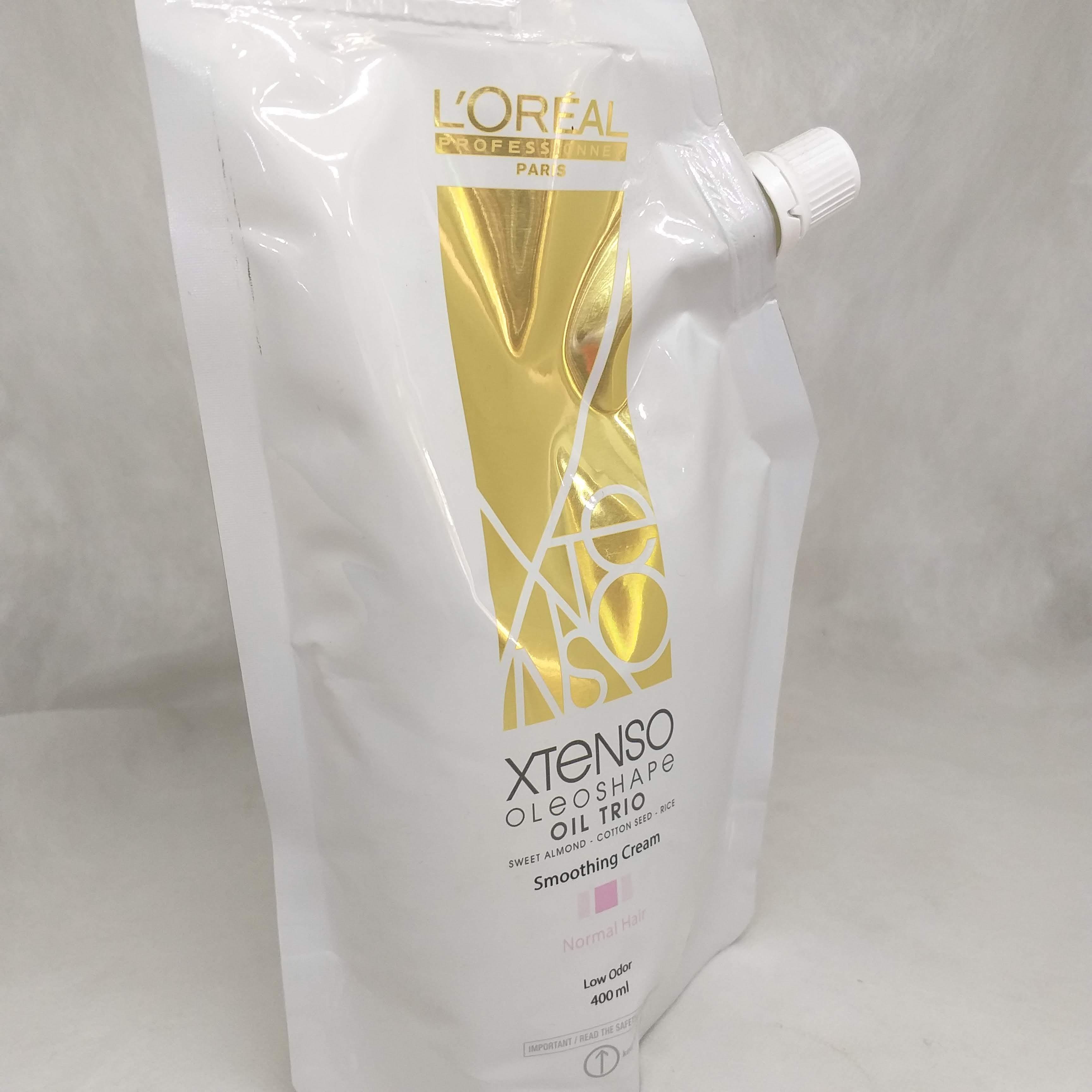 Kem uốn duỗi loreal x-tenso oil trio cream 400ml